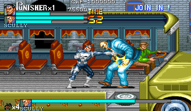 The Punisher for mame screenshot