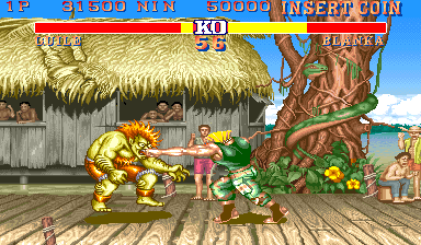 Street Fighter II: The World Warrior for mame screenshot