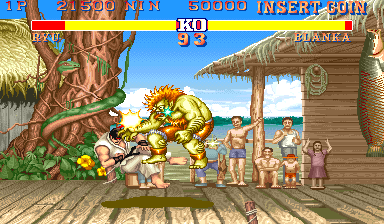 Street Fighter II: The World Warrior for mame screenshot