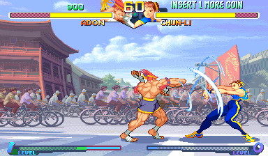 Street Fighter Alpha 2 for mame screenshot