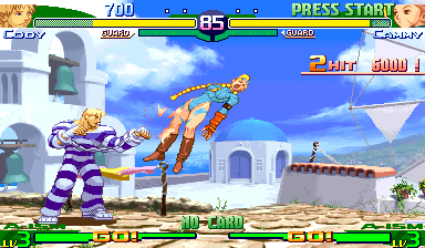 Street Fighter Alpha 3 for mame screenshot