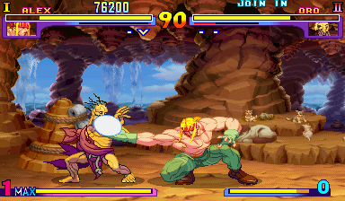Street Fighter III: New Generation for mame screenshot