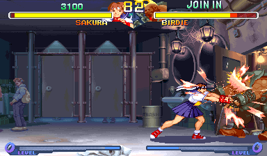 Street Fighter Alpha 2 for mame screenshot