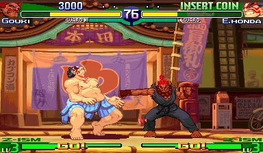 Street Fighter Alpha 3 for mame screenshot