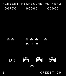 Space Invaders / Space Invaders M for mame screenshot