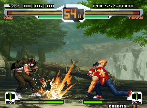 SNK vs. Capcom - SVC Chaos (NGM-2690)(NGH-2690) for mame screenshot