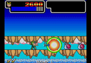 Wonder Boy III - Monster Lair (set 6, World, System 16B, 8751 317-0098) for mame screenshot
