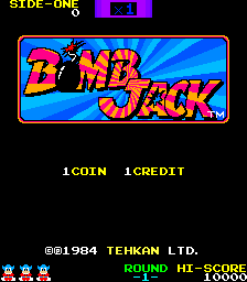 Bomb Jack (set 1) for mame screenshot