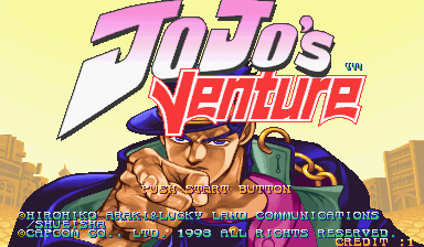 JoJo's Venture (Euro 990128) : Capcom : Free Download, Borrow, and  Streaming : Internet Archive