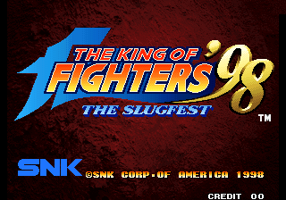 The King of Fighters '98 - The Slugfest / King of Fighters '98 - dream match never ends (NGM-2420) for mame screenshot
