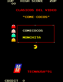 Ms. Pac-Man for mame screenshot