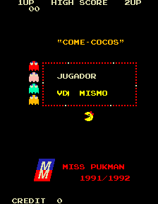 Ms. Pacman Champion Edition / Zola-Puc Gal for mame screenshot