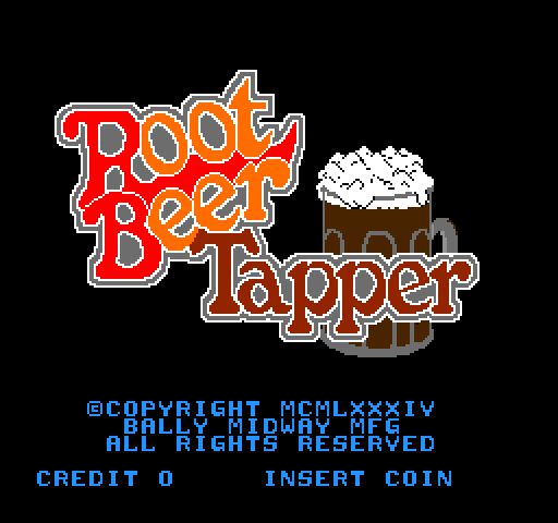 Tapper (Budweiser, set 1) for mame screenshot