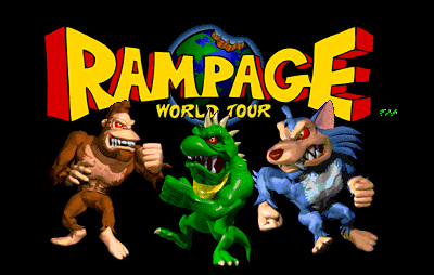 Rampage: World Tour for mame screenshot