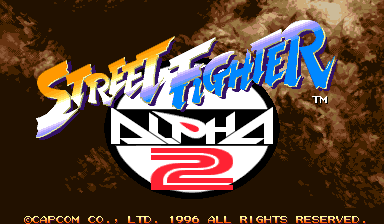 Street Fighter Alpha 2 (Euro 960229) for mame screenshot
