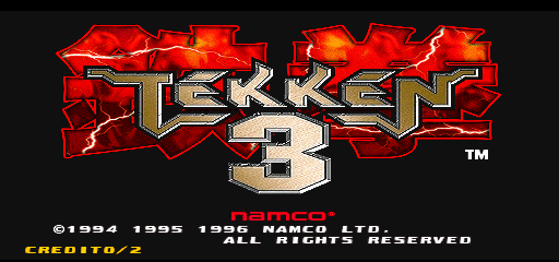 Tekken 3 (Japan, TET1/VER.E1) for mame screenshot