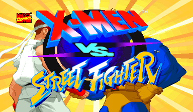 X-Men Vs. Street Fighter for mame screenshot