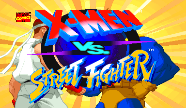 X-Men Vs. Street Fighter (Euro 961004) for mame screenshot