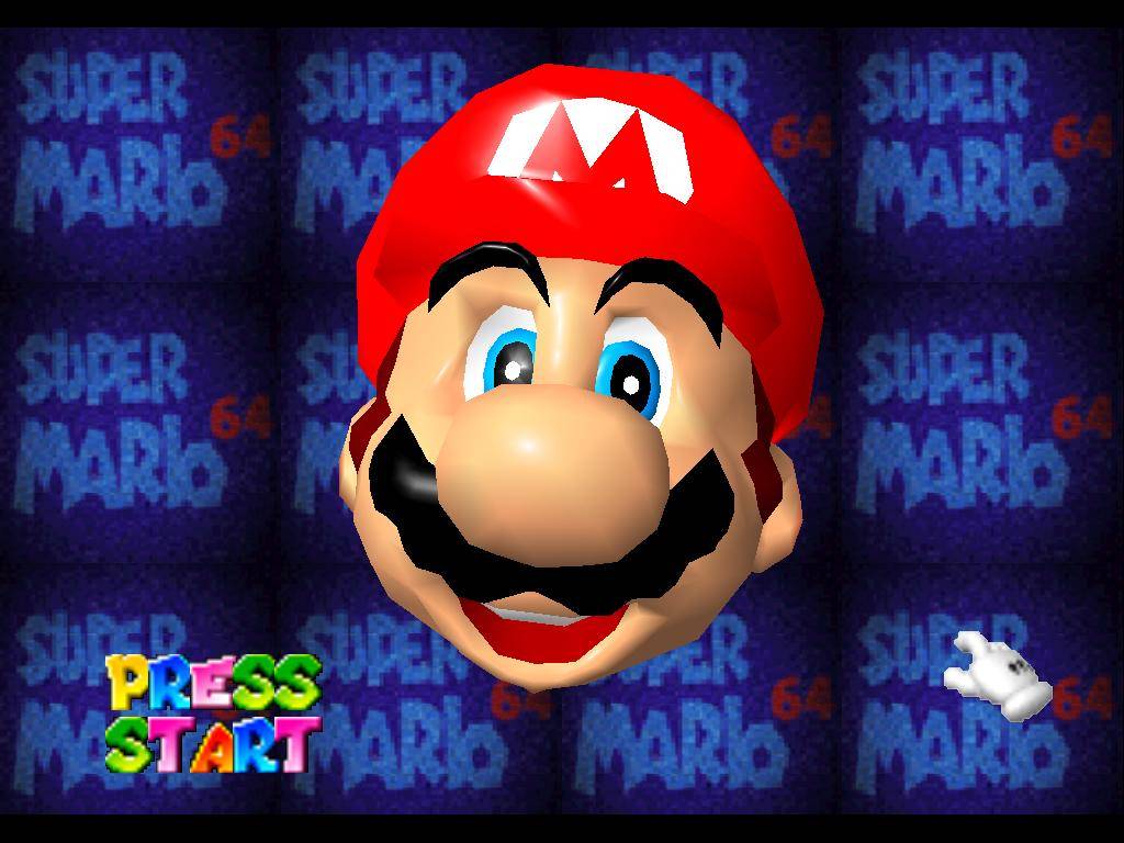 Super Mario 64 for n64 screenshot