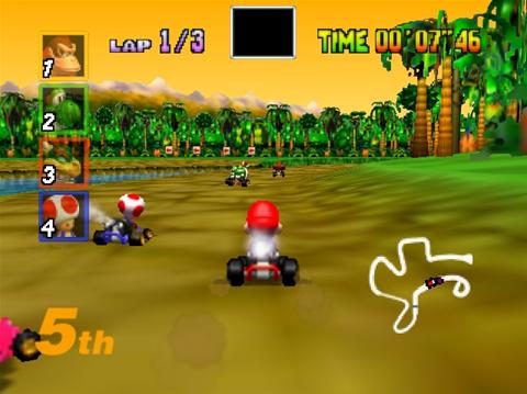 Mario Kart 64 for n64 screenshot