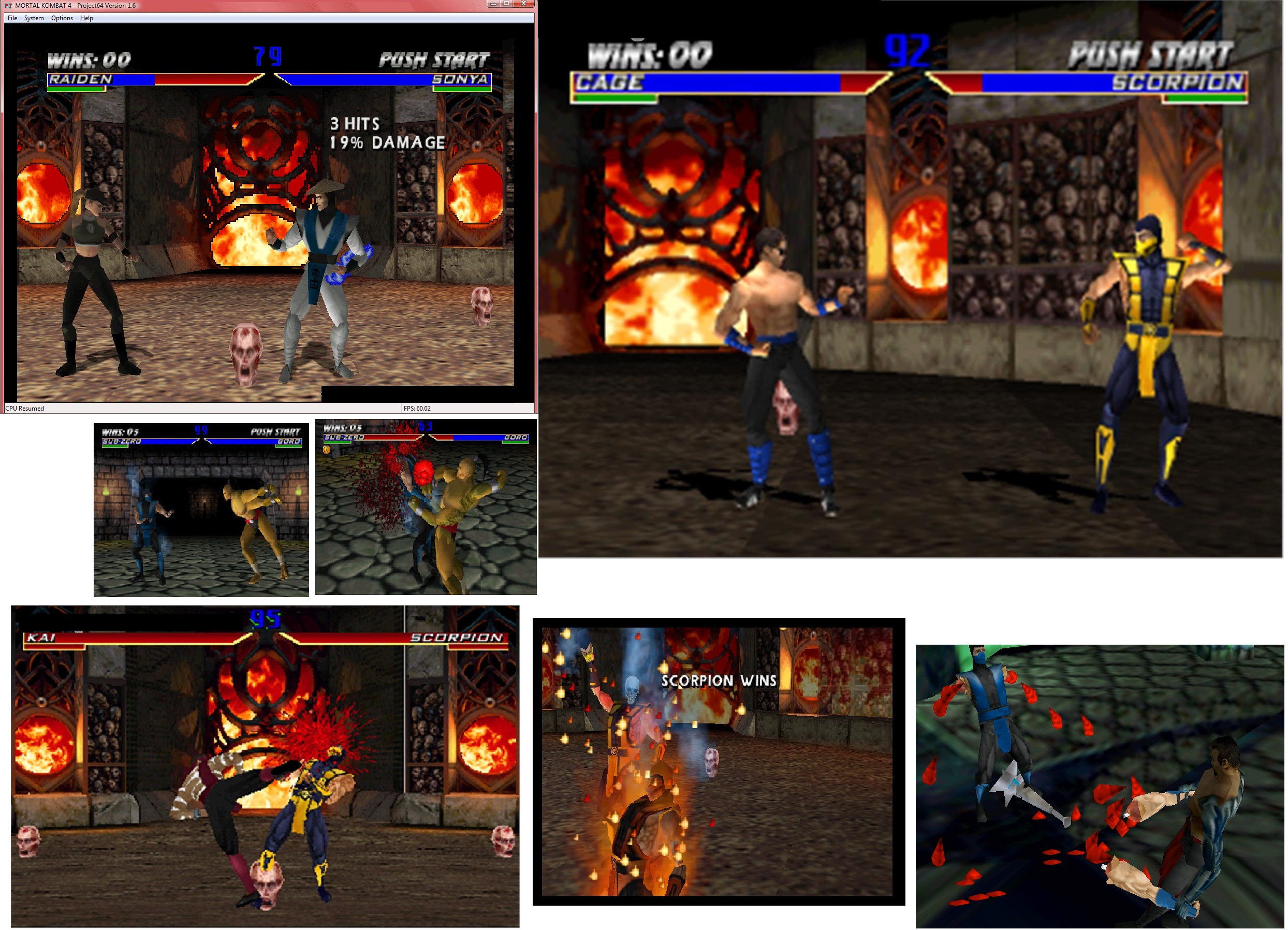 Mortal Kombat 4 for n64 screenshot