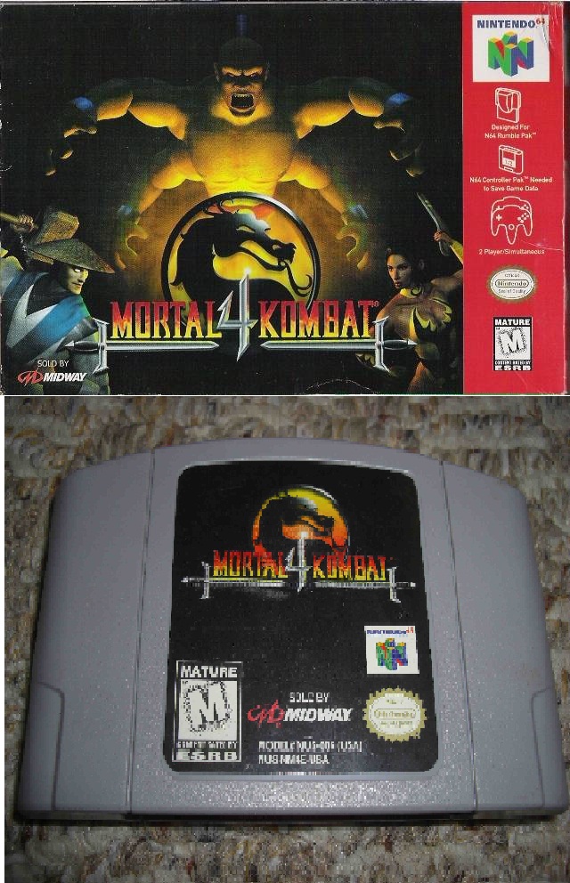 MK4 Mortal Kombat 4 NES 