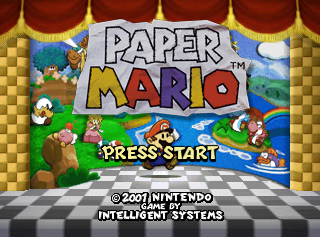 Paper Mario for n64 screenshot