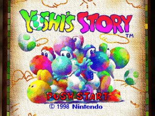Yoshi's Story for n64 screenshot