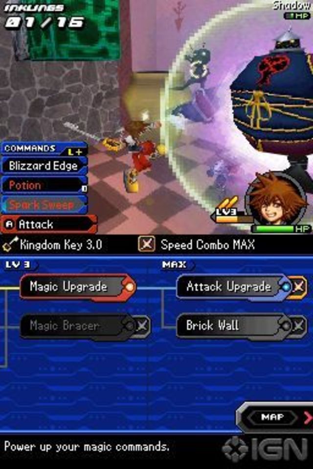 Kingdom Hearts - Re-Coded for nds screenshot