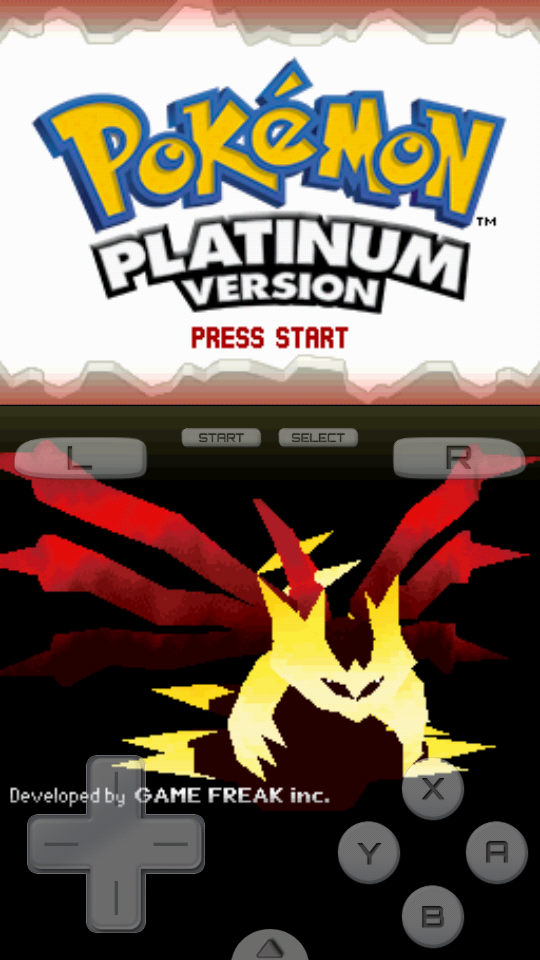 Pokemon Platinum Version for nds screenshot