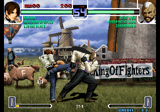 Screenshot of The King of Fighters 2002: Challenge to Ultimate