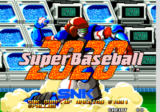 2020 Super Baseball for neogeo screenshot