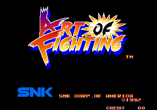 Art of Fighting for neogeo screenshot