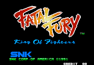 Fatal Fury: King of Fighters for neogeo screenshot