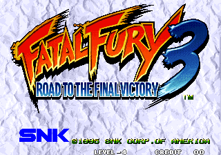 Fatal Fury 3: Road to the Final Victory for neogeo screenshot