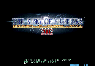 The King of Fighters 2002: Challenge to Ultimate Battle for neogeo screenshot