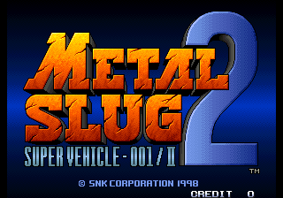 Metal Slug 2 for neogeo screenshot