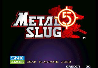 Metal Slug 5 for neogeo screenshot