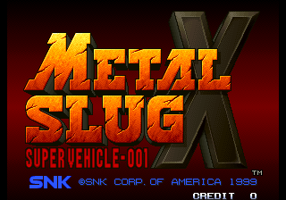 Metal Slug X for neogeo screenshot