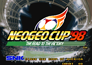Neo Geo Cup '98: The Road to the Victory (Super Sidekicks 5) for neogeo screenshot