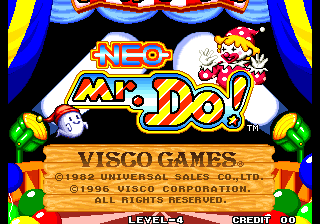 Neo Mr. Do! for neogeo screenshot