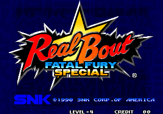 Real Bout Fatal Fury Special for neogeo screenshot
