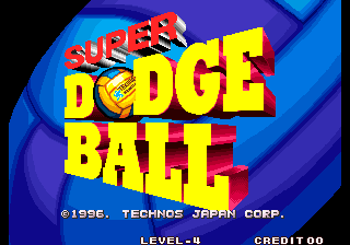 Super Dodge Ball for neogeo screenshot
