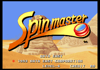 Spin Master / Miracle Adventure for neogeo screenshot