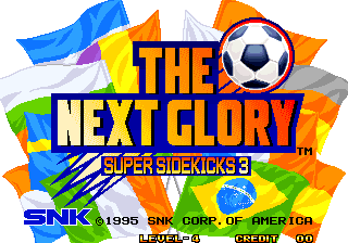 Super Sidekicks 3: The Next Glory for neogeo screenshot