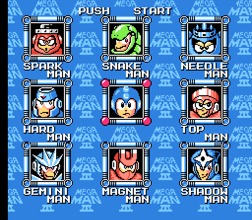 Mega Man 3 for nes screenshot