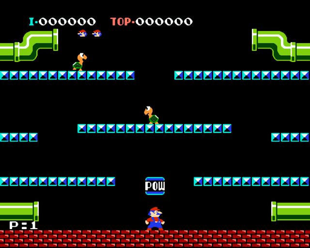 Mario Bros. for nes screenshot