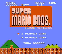 Super Mario Bros. for nes screenshot