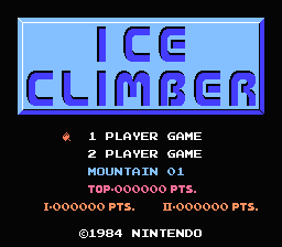 Ice Climber for nes screenshot