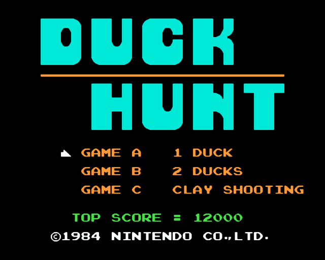 Duck Hunt for nes screenshot